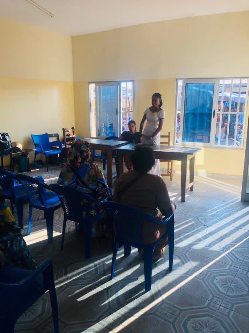 🎗 Sensibilisation au marché d’Akodesséwa